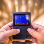 shallow focus photo of gameboy console