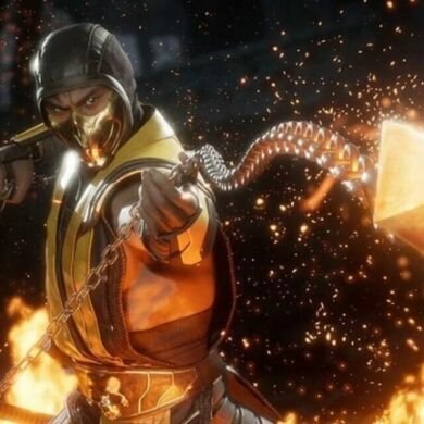 Scorpion from Mortal Kombat