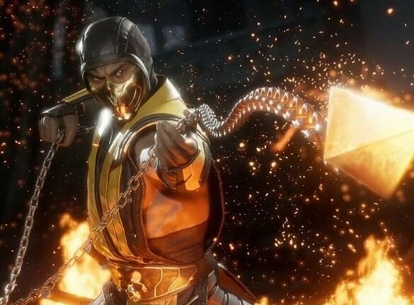 Scorpion from Mortal Kombat