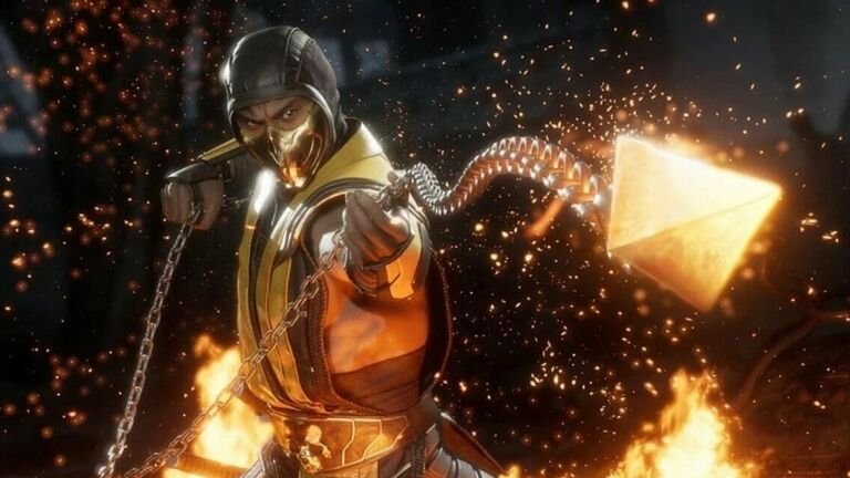 Scorpion from Mortal Kombat